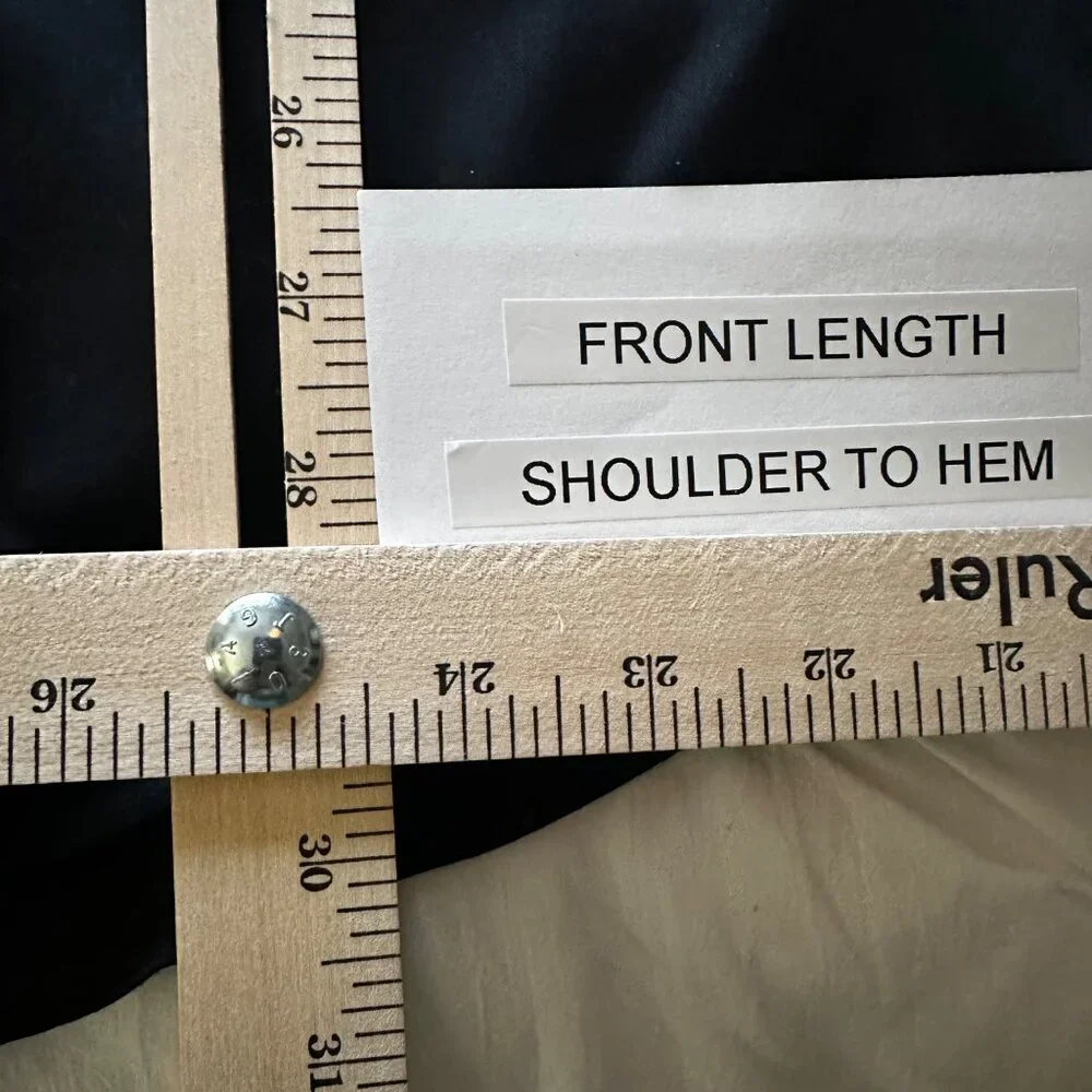 Van Heusen Flex Mens Black Regular Fit Long Sleeve Shirt Size 18.5 35/37 - Picture 9 of 11